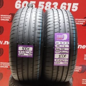 2x 235 55 R18 100V GOODYEAR EAGLE F1 ASYMMETRIC5 6.6/6.5mm REF